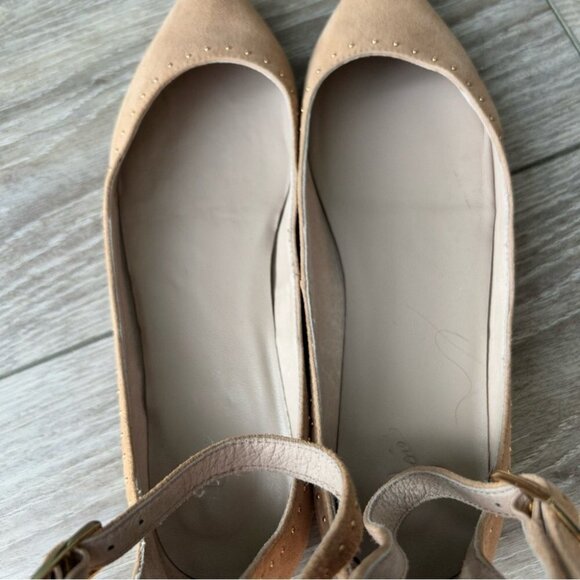 JOIE Afra Ankle Strap Ballet Flat - Picture 9 of 14